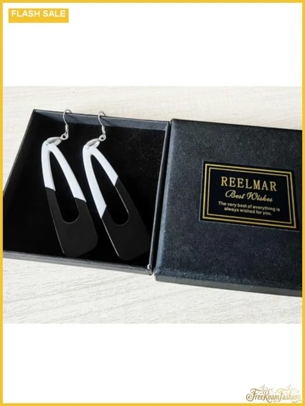 Acrylic Dangle Earrings with 925 Sterling Silver Hook Water Drop Long
